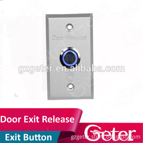 luminous light aluminium exit button exit switch